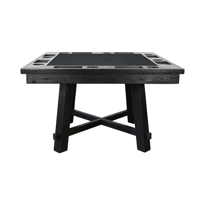 Sunny Designs Black Square Reno Poker Dining Table image number 0