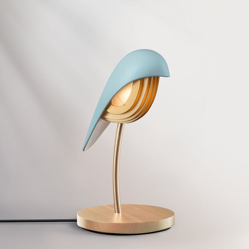 Desk Lamp BIRD Almond Beige image number 1