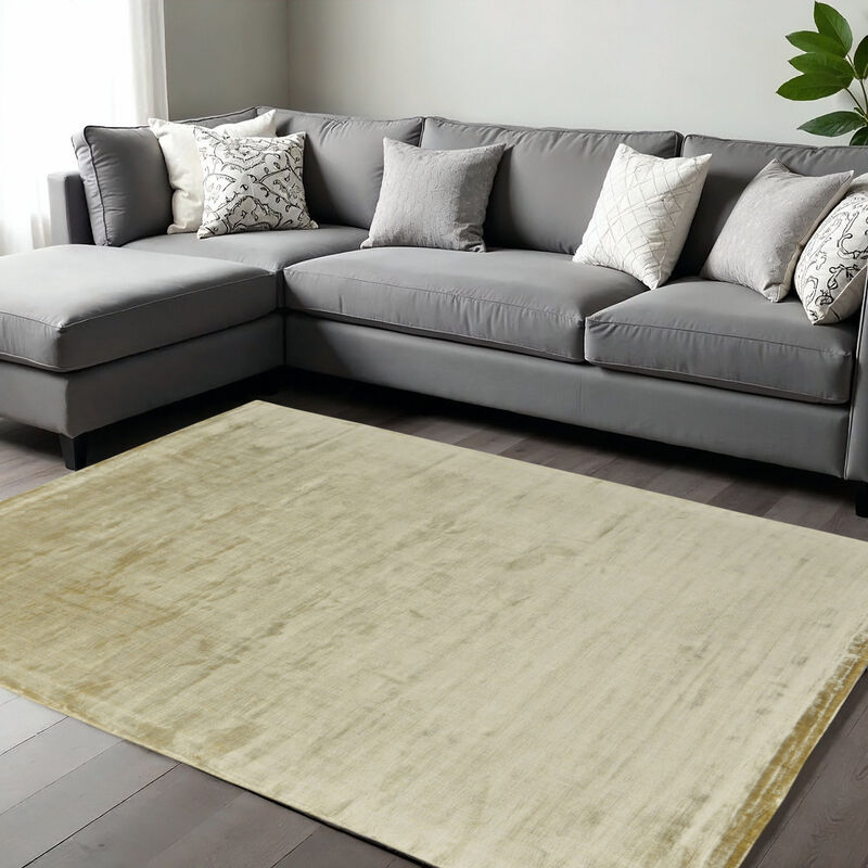 HomeRoots Chevron Hand Woven Area Rug image number 1