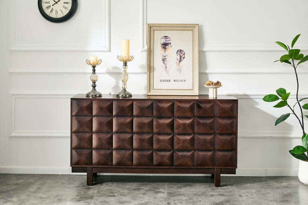 Bisirm 60" Push-to-Open Sideboard