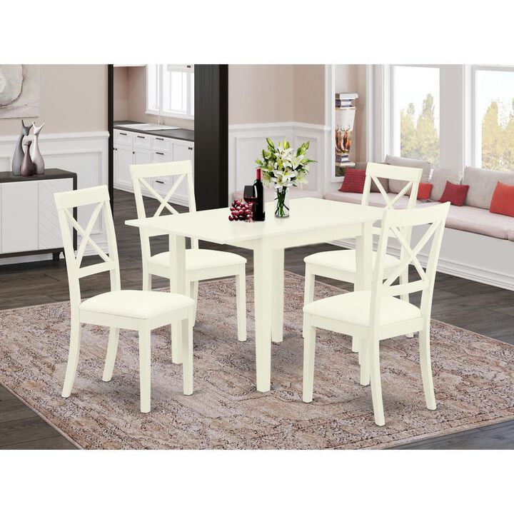 Dining Room Set Linen White