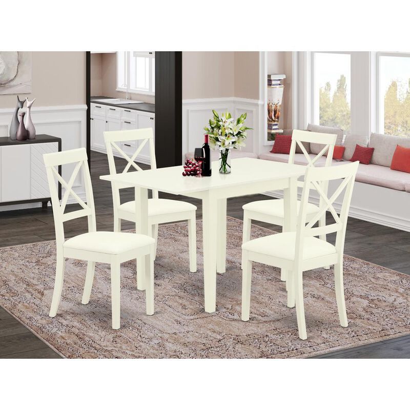 Dining Room Set Linen White