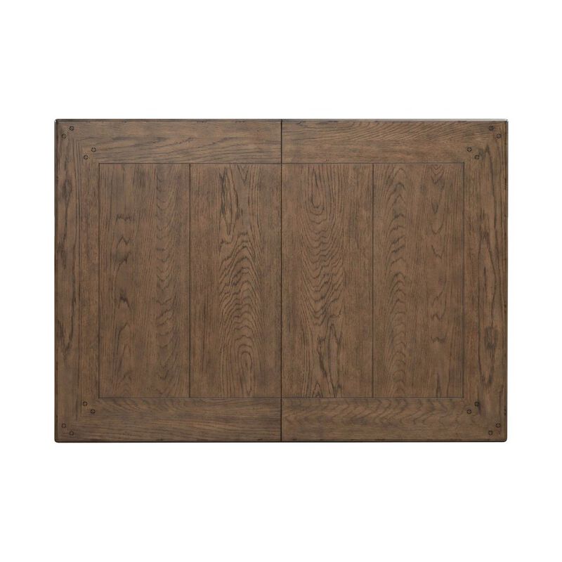 Liberty Furniture Rectangular Leg Table with Butterfly Leaf for Dining Room -Graphite & Whitestone image number 3