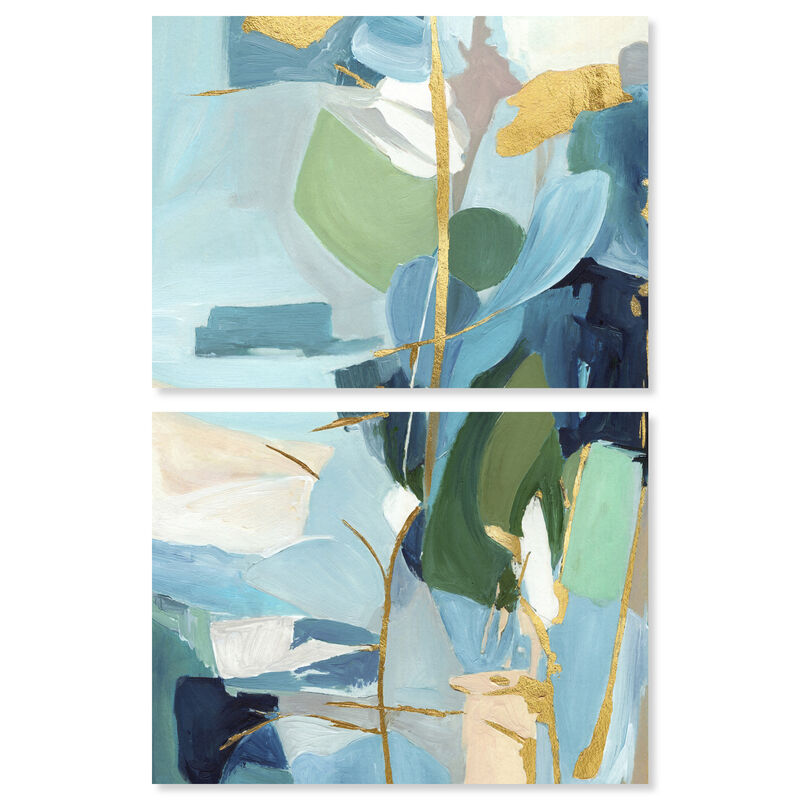 Muted Harmony II - Ira Comleva Abstract Canvas Print by Art Remedy image number 0