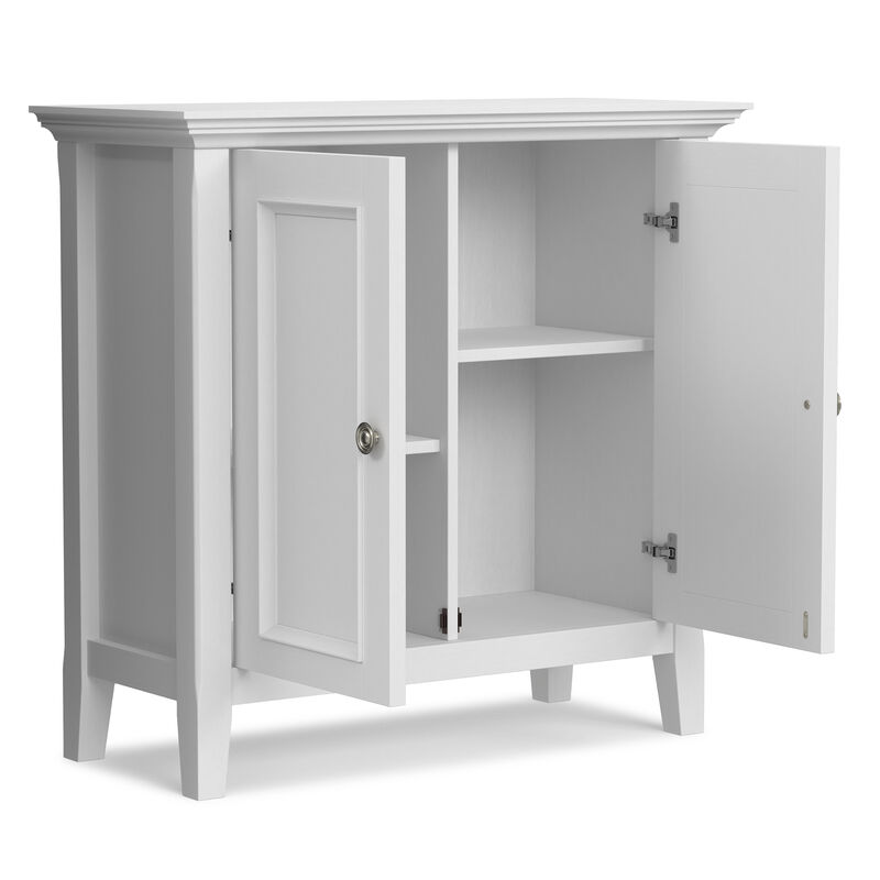 Simpli Home Amherst Low Storage Cabinet image number 4