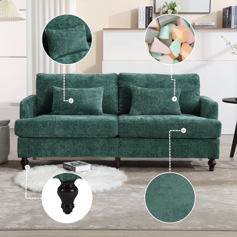 Rarnok Mid Century Loveseat Sofa image number 4