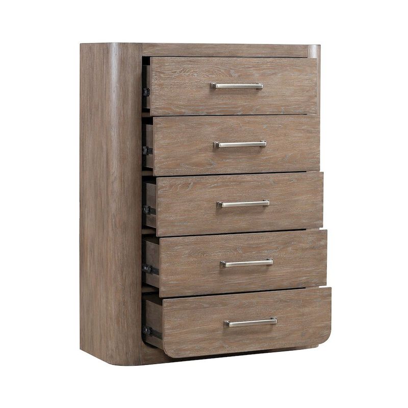 Liberty Furniture South Bend 5 Drawer Bedroom Chest Contemporary - Burnished Clay image number 6