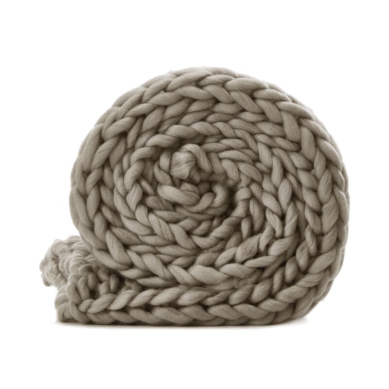 Cozy Tyme Joubert Channel Knit Throw 50"x70".