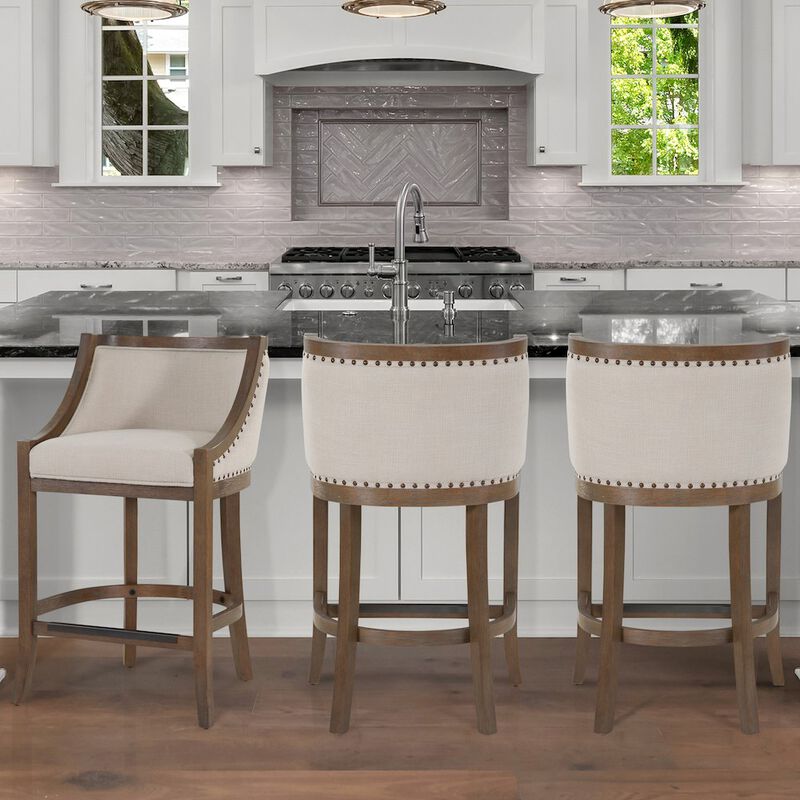 Houston 30" Stool - Warm Brown