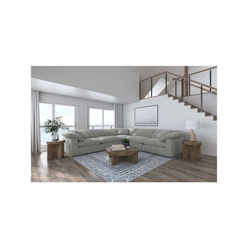 Coaster Co. of America Raleigh 6-piece Boucle Upholstered Modular Sectional Grey image number 5