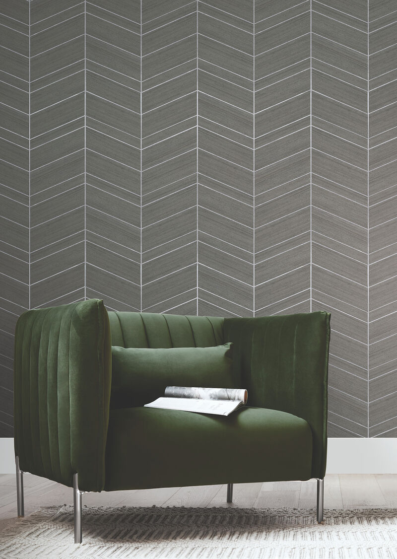 Chevron Portabella Wallpaper (Set of 2) image number 1