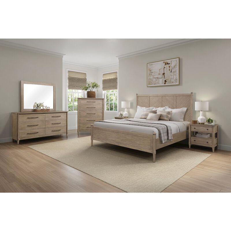 Bernards Wilmington King Lo-Post Bed image number 4