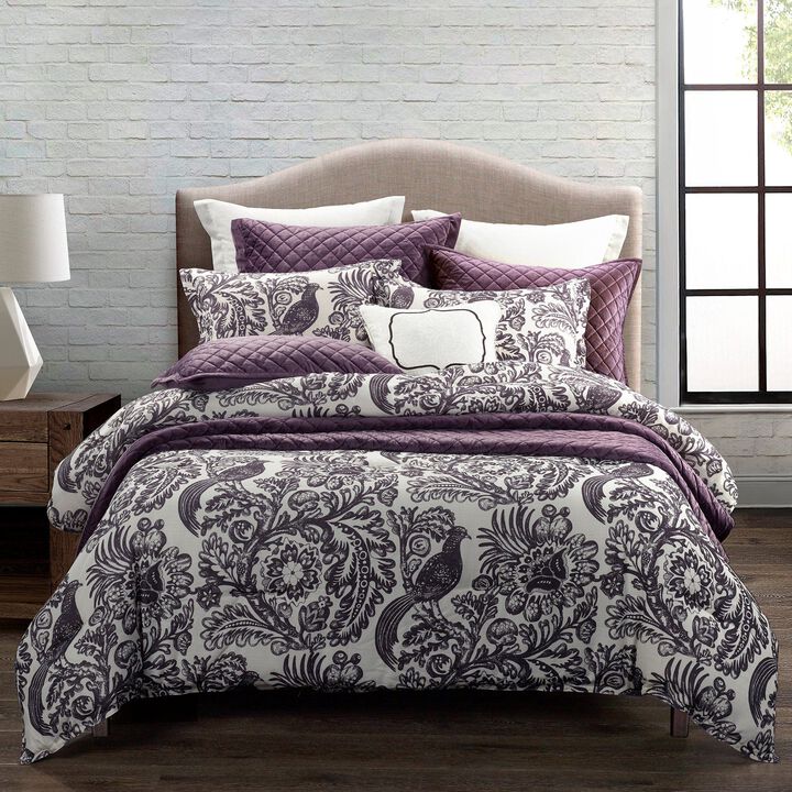 Augusta Toile Queen Comforter Set