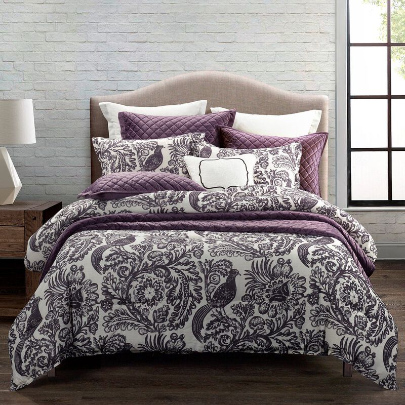 Augusta Toile Queen Comforter Set image number 1