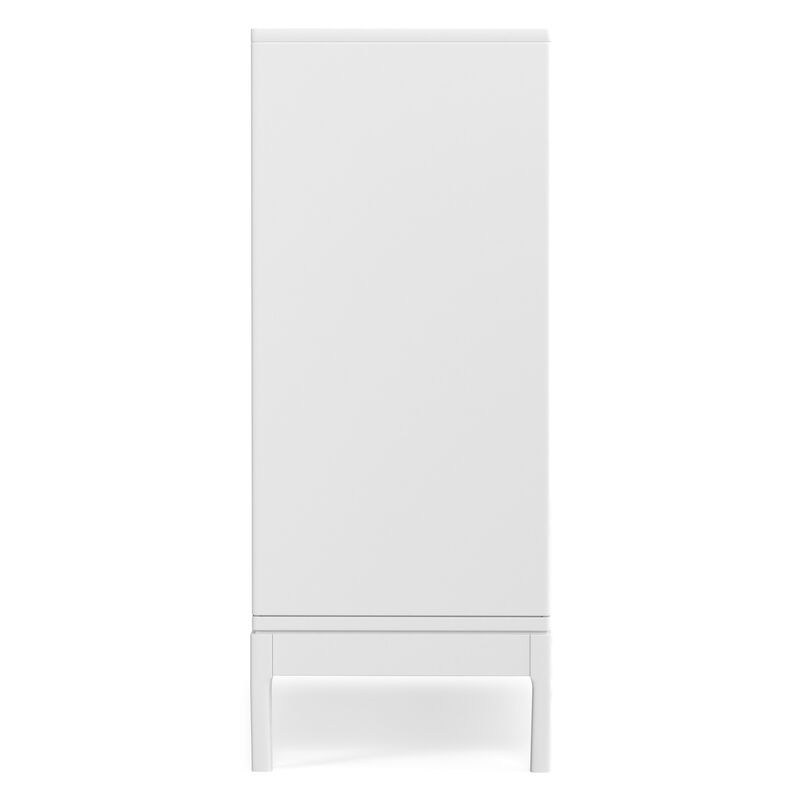 Harper 48 inch Wide Solid Hardwood Mid-Century Modern Medium Storage Cabinet in White image number 5
