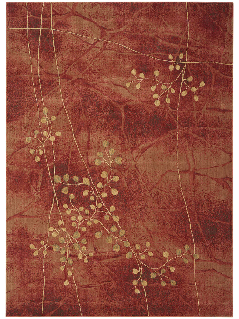 Somerset ST74 Flame 6'7" x 9'7" Rug image number 0