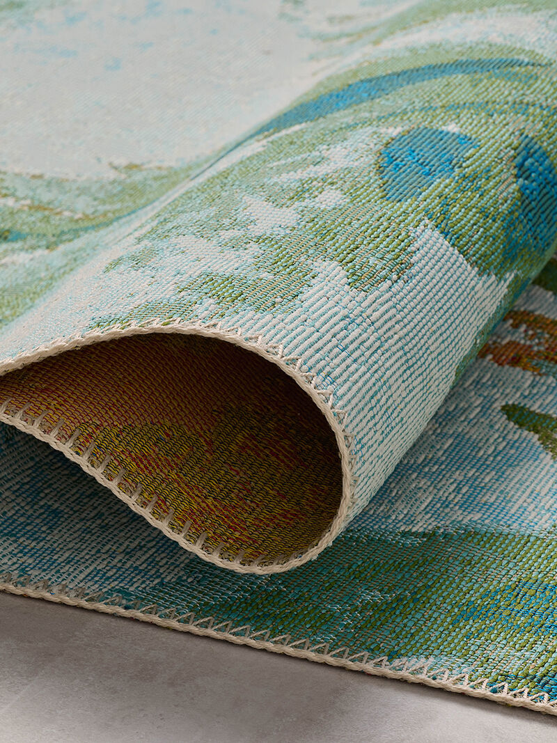 Botanical BOT04 Sky/Green 7'10" x 11'2" Rug image number 2