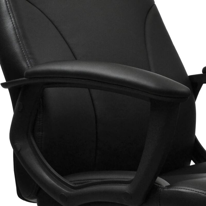 Techni Mobili Medium Back Executive Office Chair. Color: Black