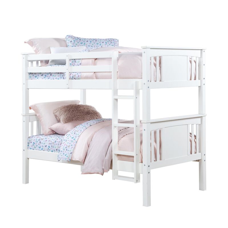 Dylan Twin Size Bunk Bed with Ladder