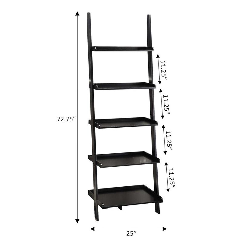 Convience Concept, Inc. American Heritage Bookshelf Ladder