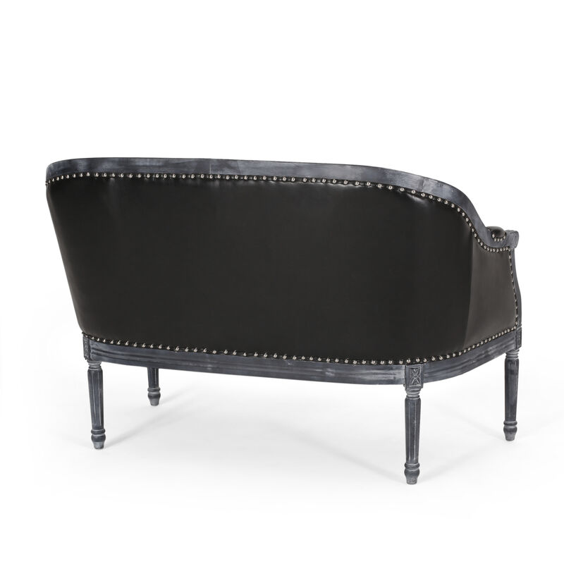 Streamdale Luxurious Tufted Loveseat French Country Charm with Unmatched Comfort image number 6