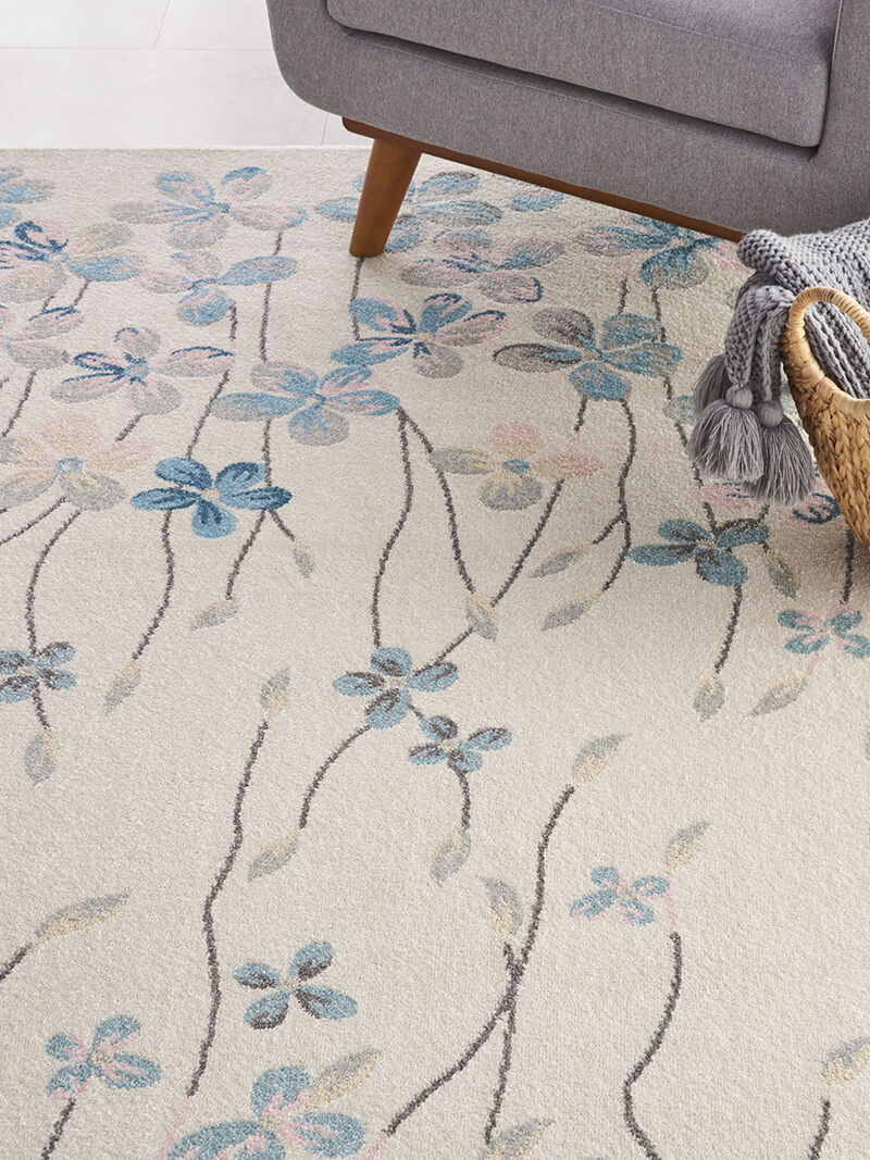 Tranquil TRA04 Ivory 8'10" x 11'10" Rug image number 8