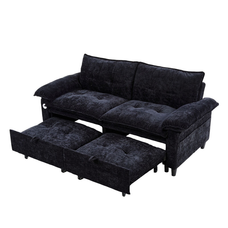 Napnam Convertible Sleeper Couch image number 8