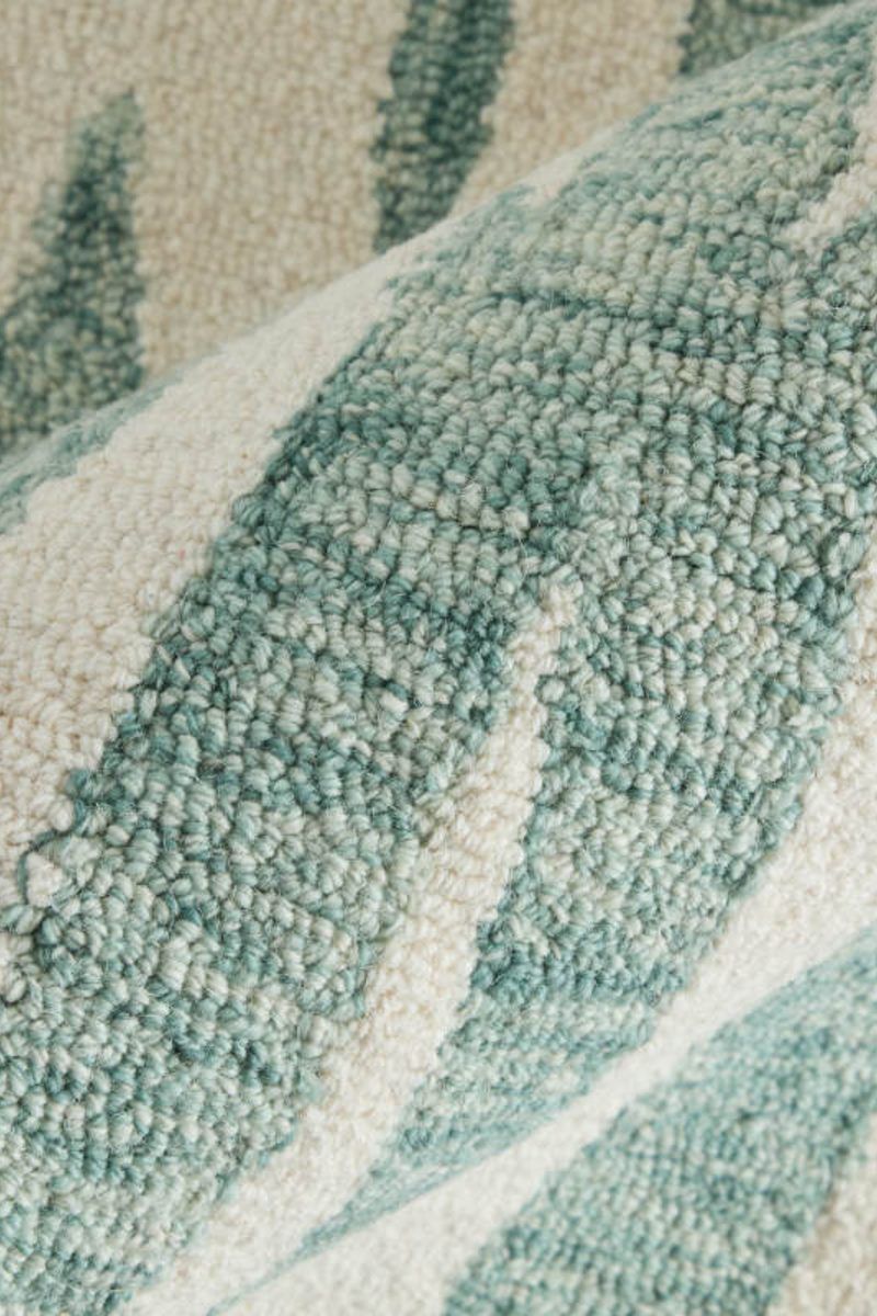 Wallace 8A40F Teal 9' x 12' Rug image number 6