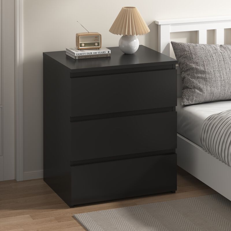 GOODSILO Set of 2 3-Drawer Multi-Functional Storage Units, Versatile Small Dressers, Nightstands, Side Tables, Chests of Drawers for Bedroom, Closet, Home Office, Entryway, Hallway image number 9