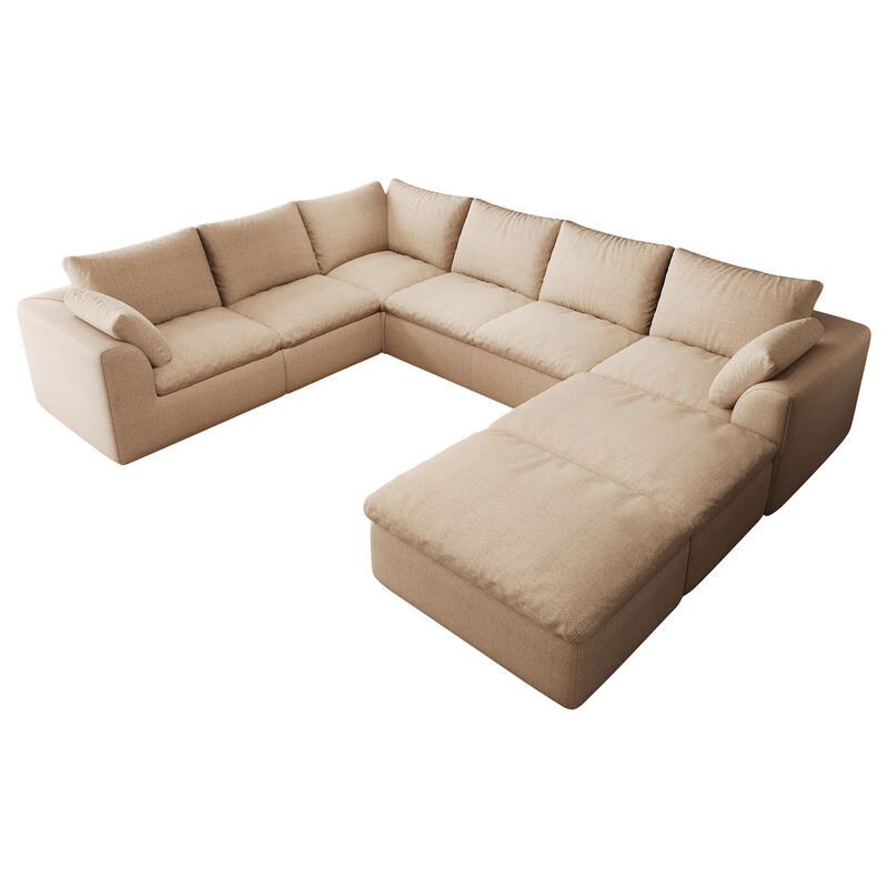 Dwing U Shaped Sectional Couch image number 3