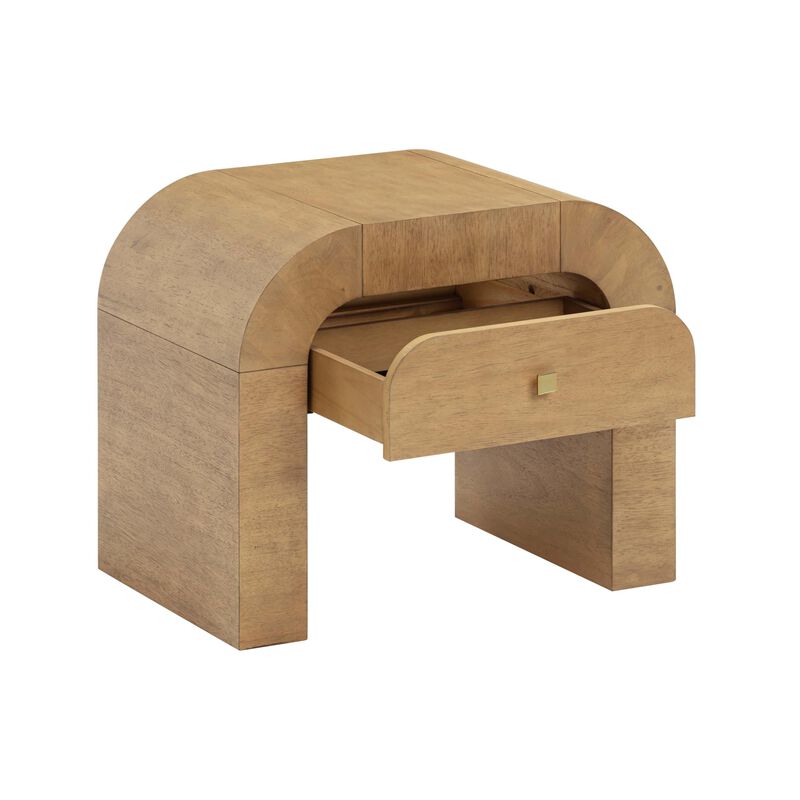 Tov Furniture Hump Natural Nightstand image number 3