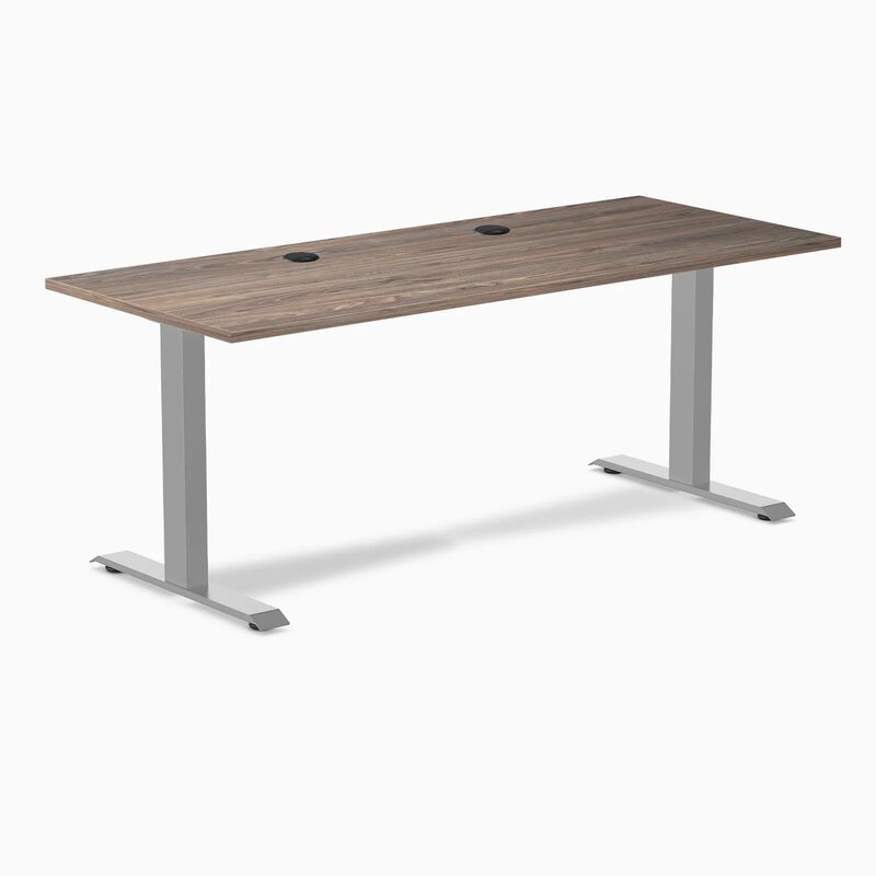 Desky Zero Scalloped Laminate Office Desk image number 0