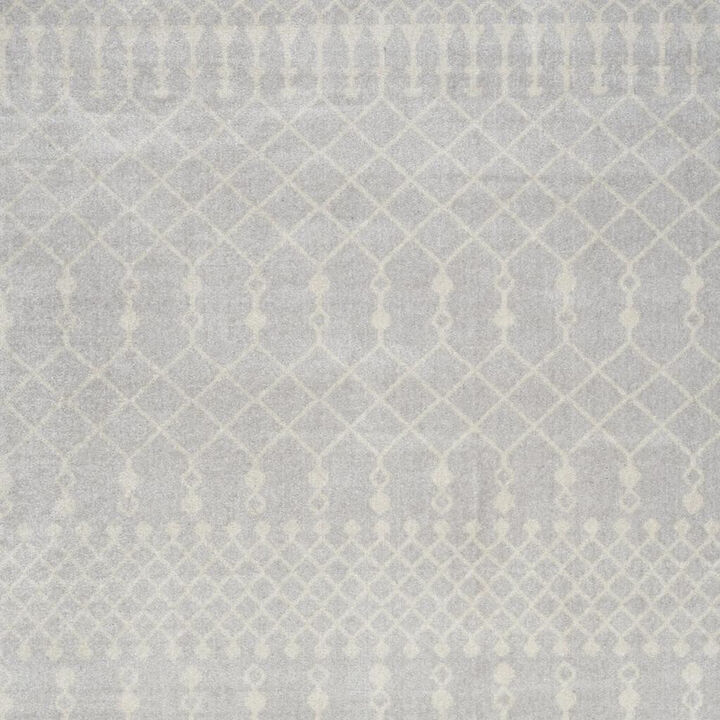 HomeRoots Moroccan Washable Area Rug
