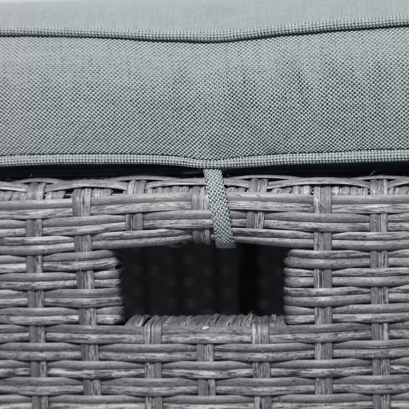 Merax Outdoor Patio Garden Backyard Sofa Chair Set