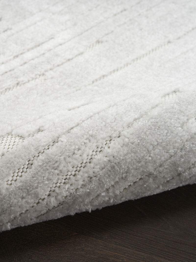 Care Free CAF04 Light Gray 9'2" x 12' Rug