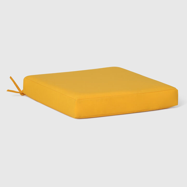 WestinTrends Outdoor Patio Furniture Seat Chair Square Cushions Set of 2, 20" x 19"