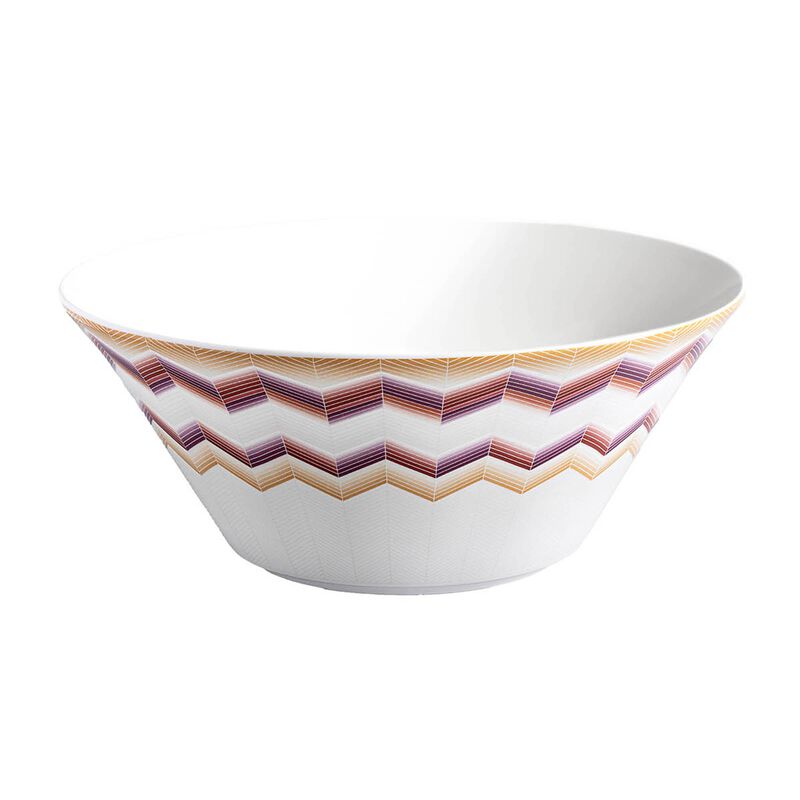 Salad Bowl ZIG ZAG JARRIS 156, diam. 10.43", H 4.33" image number 0