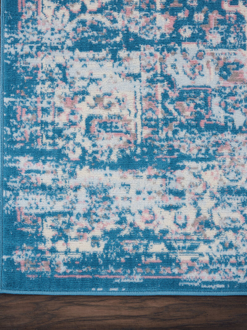 Grafix GRF14 Blue 8' x Round Rug