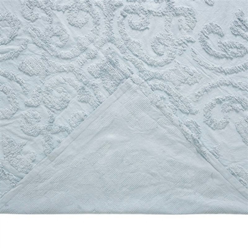 100% Cotton Chenille 3-Piece Bedspread Set – Soft Textured Coverlet with Shams