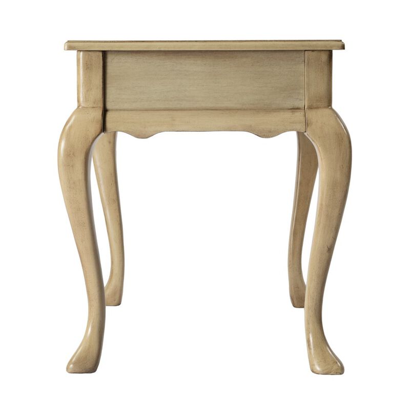Butler Specialty Grace 1-Drawer End Table, Beige