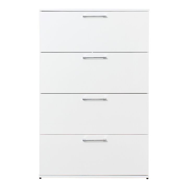 FC Design Klair Living Glossy Four-Drawer Jumbo Chest.