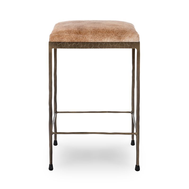 Bose Hide Blond Counter Stool
