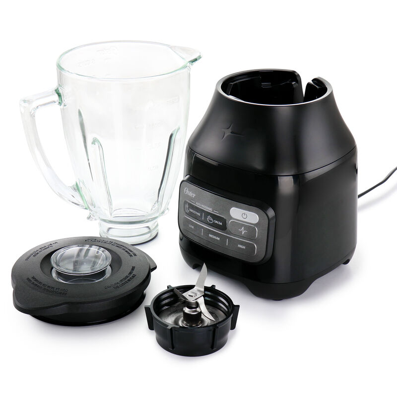 Oster 800 Watt 6 Cup One Touch Blender with Auto Program in Black image number 4