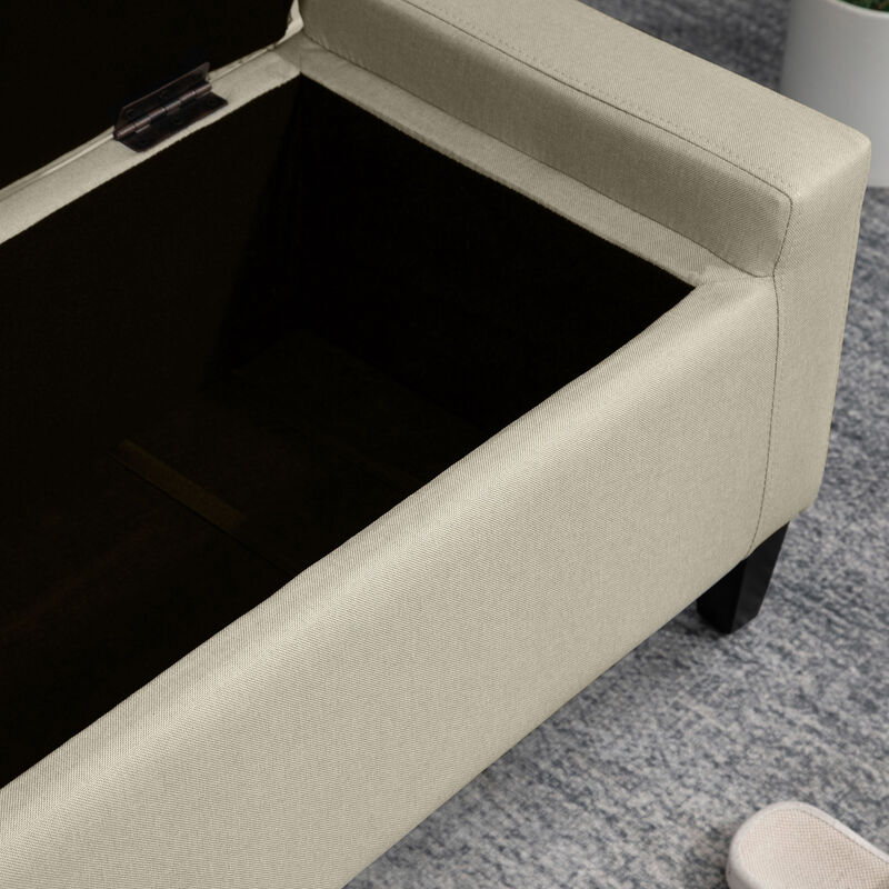 Storage Bench with Lift-Top Seat for Entryway, Bedroom, or Living Room image number 5