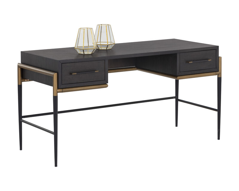 Weldrick Espresso Desk