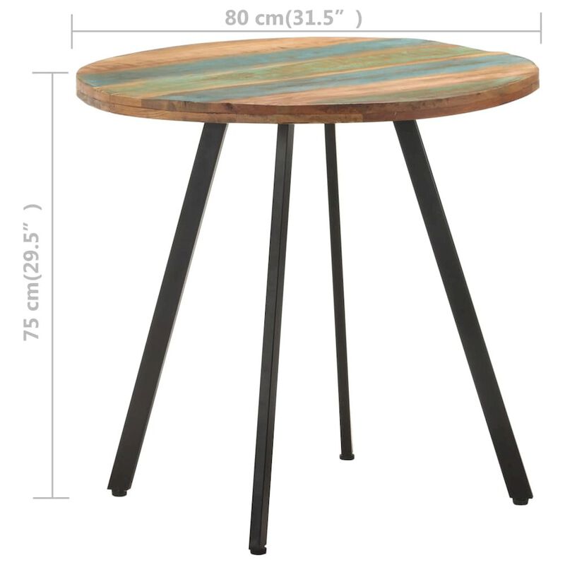 Dining Table Mixed color wood finish