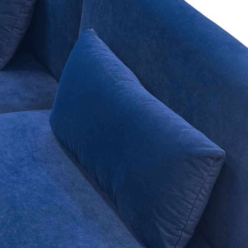 Stapak Velvet Sofa image number 6