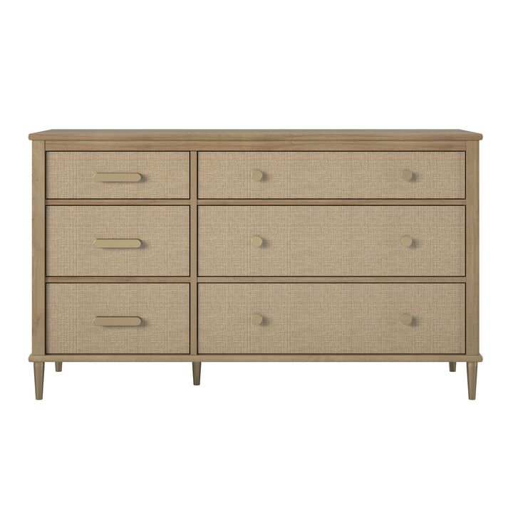 Shiloh Wide Convertible 6 Drawer Dresser
