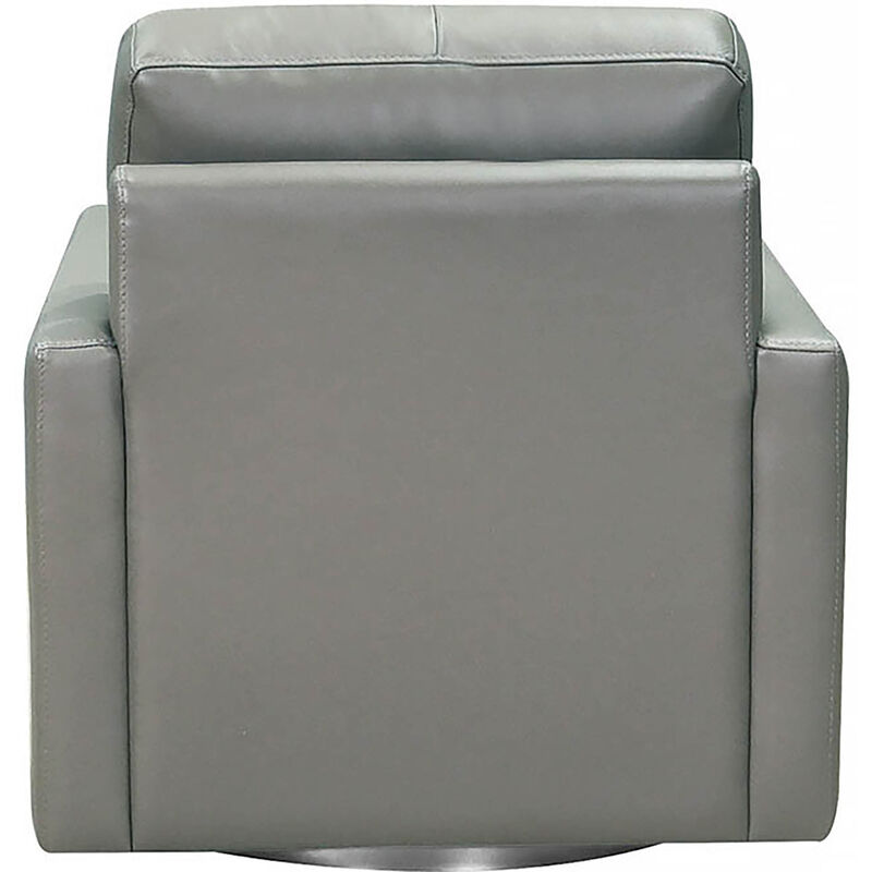 Ashby Swivel Leather Chair