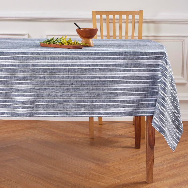 Linen Tablecloth - Chelsea Stripe image number 0